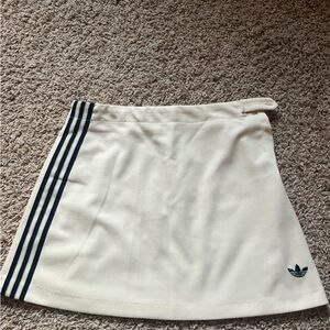 Vintage Adidas White Tennis Skirt